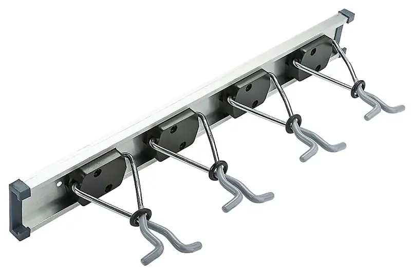 Must Have National Hardware V2414 N112-080 Clamp Organizer, 20 lb, Plastic/Steel
