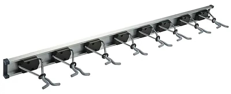 Special Discount National Hardware V2414 N112-082 Clamp Organizer, 10 lb, Plastic/Steel