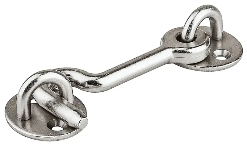National Hardware N187-036 Privacy Hook, Steel, Satin Nickel Time-Limited