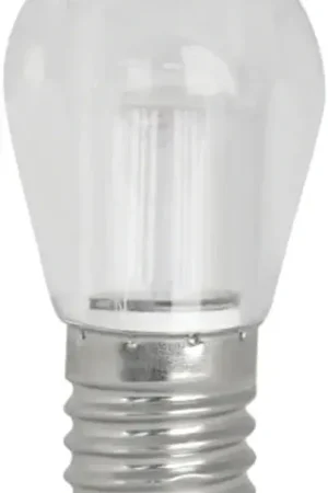 Certified Feit Electric BP40S11N/SU/LED LED Bulb, Decorative, S11 Lamp, 40 W Equivalent, E17 Lamp Base, Non-Dimmable, Warm White