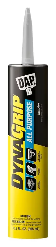 Best Choice DAP DYNAGRIP 27501 Construction Adhesive, Tan, 10.3 oz Cartridge