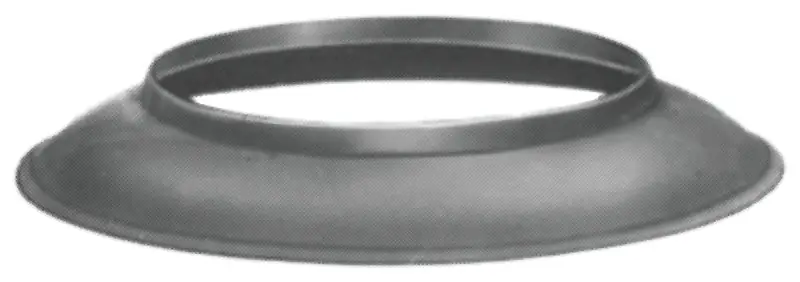 Must Have AmeriVent 7RSC Adjustable Storm Collar, 7 in Vent Hole, Galvanized Steel