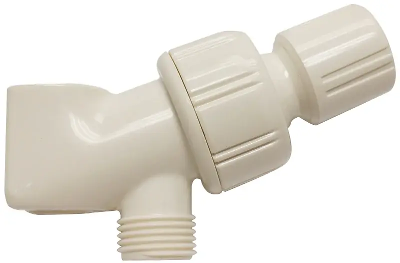 Hassle-Free Returns Plumb Pak PP828-64 Replacement Shower Bracket, White, For: 1/2 in IPS Shower Connections