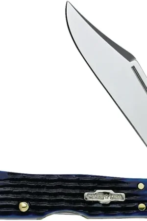 Buy Online Case XX 02864 Folding Pocket Knife, 2.72 in L Blade, Tru-Sharp Surgical Stainless Steel Blade, 1-Blade, Jigged Handle