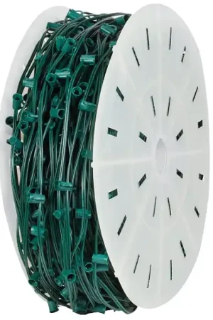 Hometown Holidays C71000GC-12 Cord Light, C7 Lamp, 1000 ft L Don't Miss Out