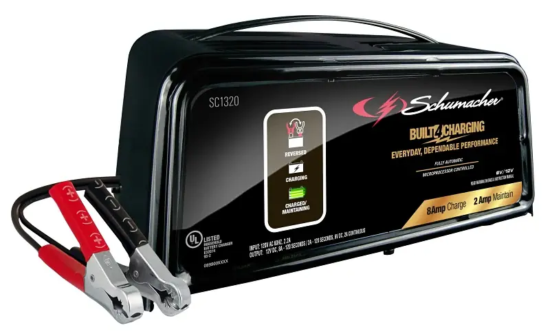 Schumacher SC1320 Battery Charger, 12 V Output, 2 A Charge Place Order
