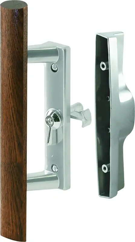 Final Sale Prime-Line C 1018 Handleset, Aluminum, 2-1/8 in L