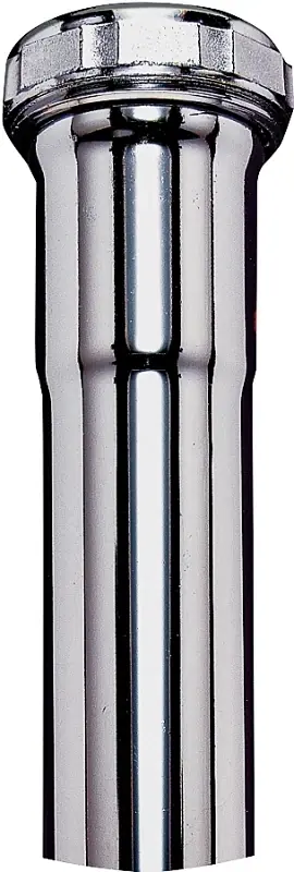 Same Day Shipping Plumb Pak PP13-8CP Pipe Extension Tube, 1-1/2 in, 8 in L, Slip-Joint, Brass, Chrome