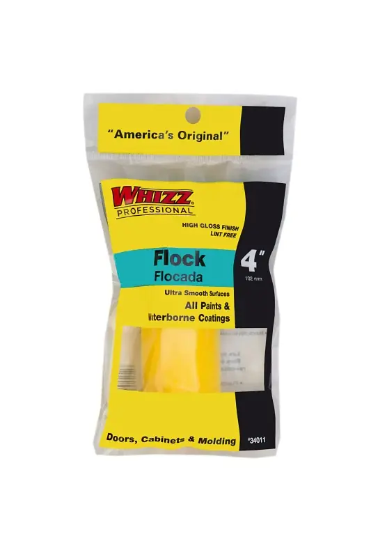 Best Choice Whizz 34011 Roller Cover, 4 in L, Flock Cover