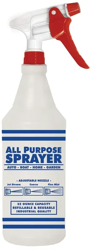Express Delivery SM Arnold 92-763 Sprayer Bottle, 32 oz, Trigger, Red/White