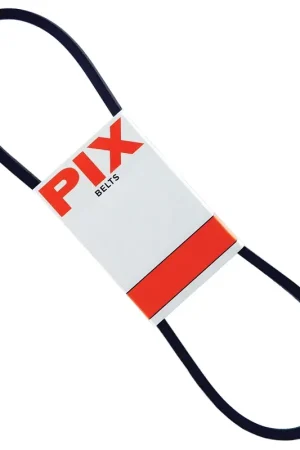 Affordable PIX X'SET A50/4L520 V-Belt, 4L, 52 in L, 1/2 in W, 5/16 in Thick, Black