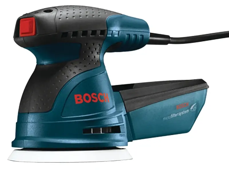 Bosch ROS10 Series Random Orbit Sander, 2.5 A, 5 in Pad/Disc, Soft-Grip Handle Same Day Shipping