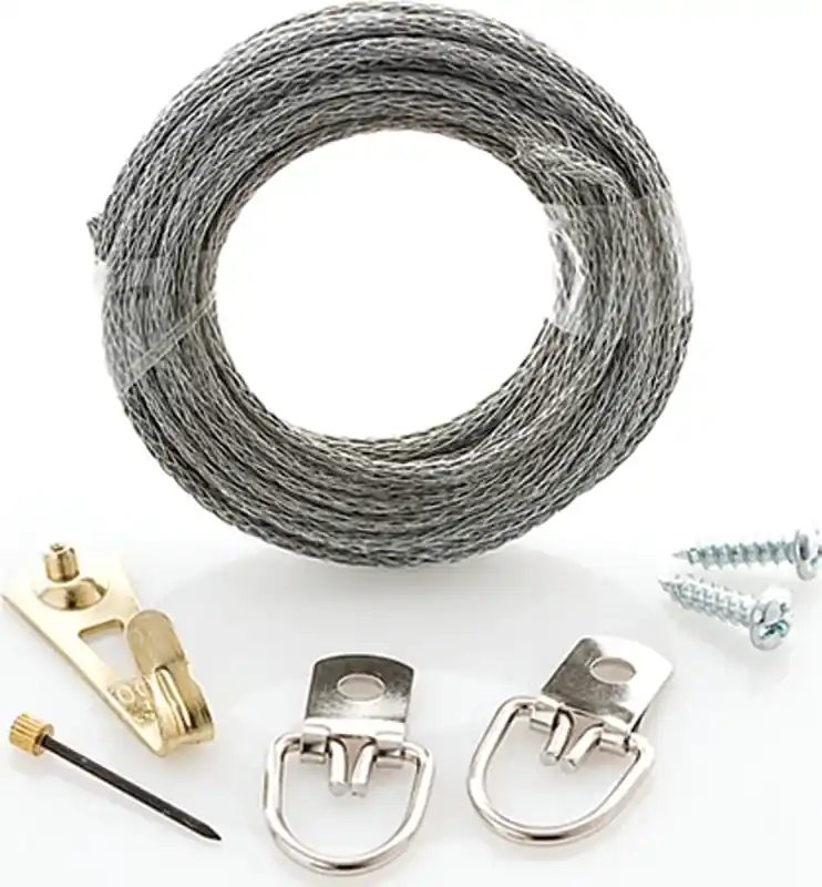 Shop Now OOK 55074 Perfect Hang Kit, 30 lb, Steel, Brass