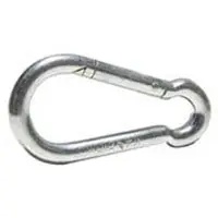 Don't Miss Out Koch 245341 Rigid Eye Spring Snap, 3-1/8 in L Dimensions, Zinc