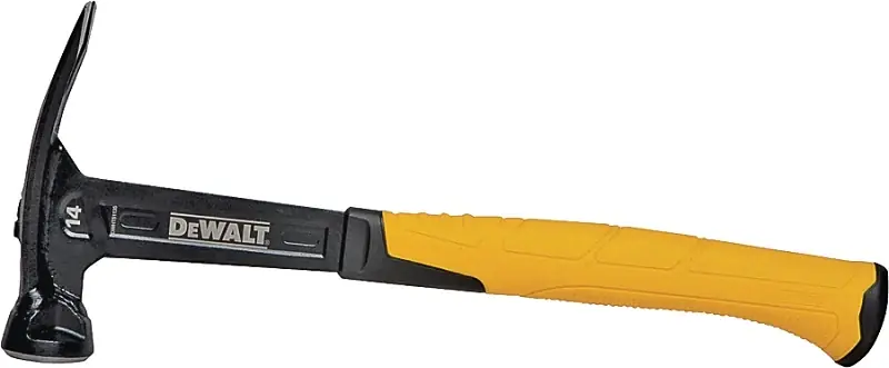 DEWALT DWHT51135X Nailing Hammer, 12 oz Head, Smooth Head, Steel Head Professional Grade