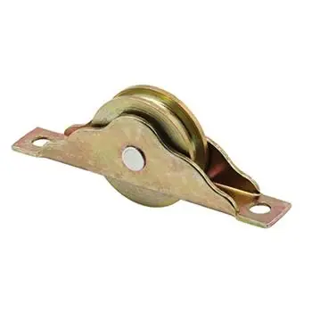 Instant Buy Prime-Line N 6686 Roller Assembly, 1-3/16 in Dia Roller, 5/16 in W Roller, Steel, Bottom Mounting