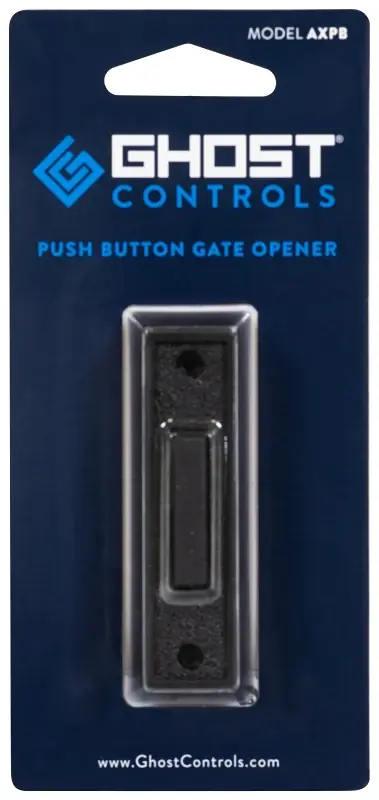 Save Now Ghost Controls AXPB Push Button, Non-Illuminated, Plastic, Black