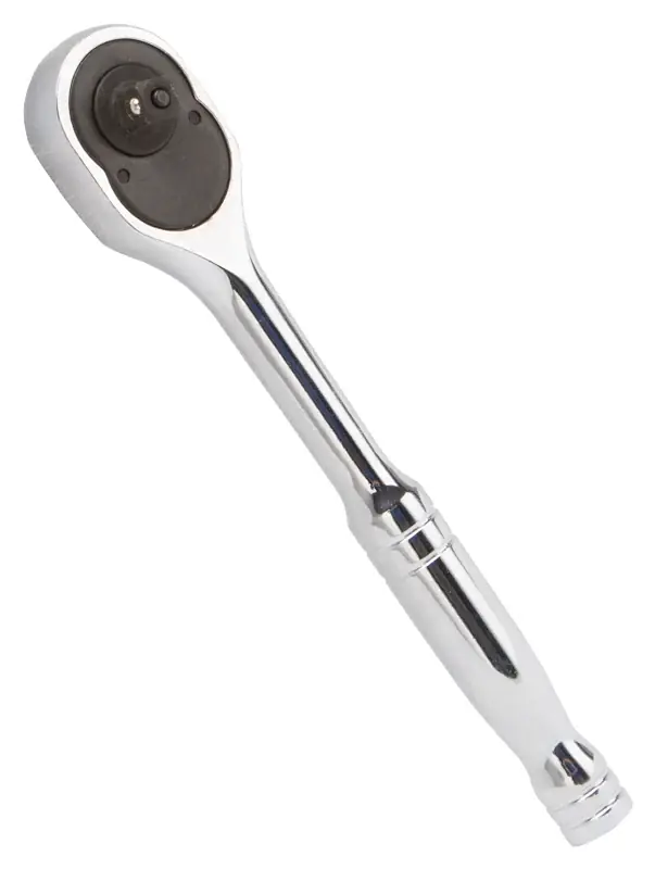Vulcan TR0014 Quick Release Ratchet Handle, 1/4 in Drive, 5-3/4 in OAL, Chrome In Demand