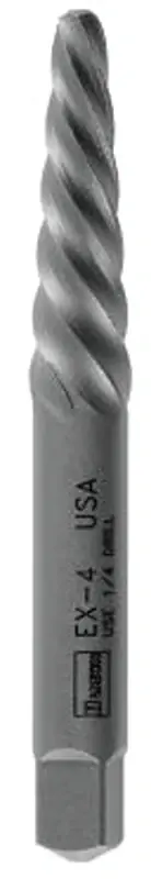 Irwin Hanson POWER-GRIP 534 Series 53406 Screw Extractor, EX-6 Extractor, Spiral Flute, Steel Popular