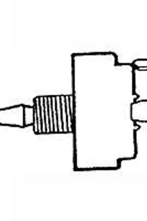 US Hardware M-030C Toggle Switch, Thermoplastic, Black Express Delivery