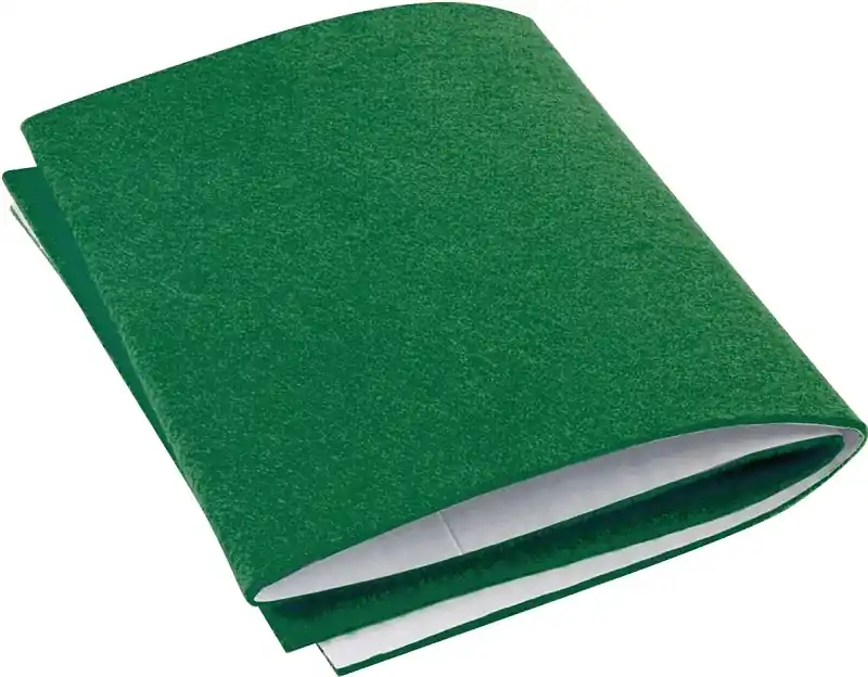 Shepherd Hardware 9433 Protective Blanket, Felt Cloth, Green, 18 in L, 6 in W, Rectangular Fresh Stock