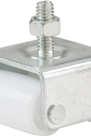Time-Limited Shepherd Hardware 9441 Appliance Caster, 5/8 in Dia Wheel, 250 lb Load, Aluminum, White