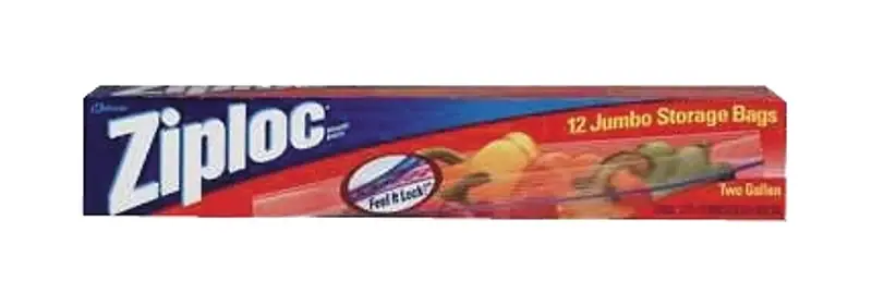 Last Chance ZIPLOC STORAGE BAG 2 GALLON 12 CT