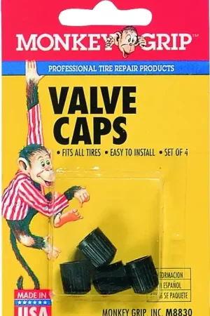 Genuine Victor 22-5-00709-8A Dome Shaped Tire Valve Cap, Plastic, Pack of 6 Luxury
