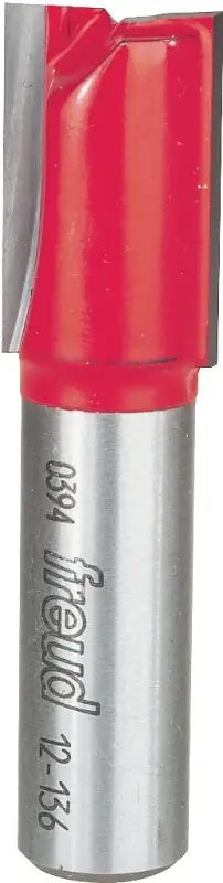 Freud 12-136 Router Bit, 5/8 in Dia Cutter, 2-1/2 in OAL, 1/2 in Dia Shank, 2-Cutter, Carbide Fast Shipping