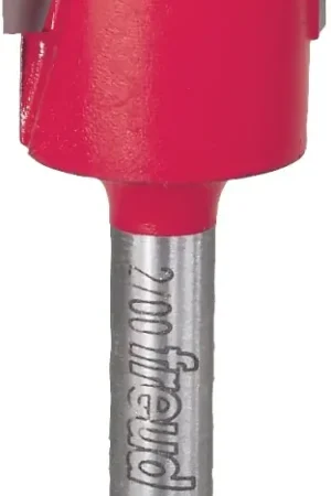 Freud 16-104 Router Bit, 3/4 in Dia Cutter, 2 in OAL, 1/4 in Dia Shank, 2-Cutter, Carbide Certified