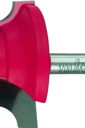 Best Choice Freud 38-352 Router Bit, 1-5/8 in Dia Cutter, 2-5/16 in OAL, 1/4 in Dia Shank, 4-Cutter, Carbide