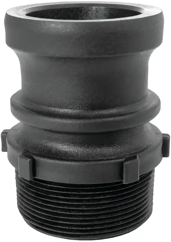 Green Leaf 150F/GLP150F Cam Lever Coupling, 1-1/2 in, Male x MNPT, Polypropylene Time-Limited