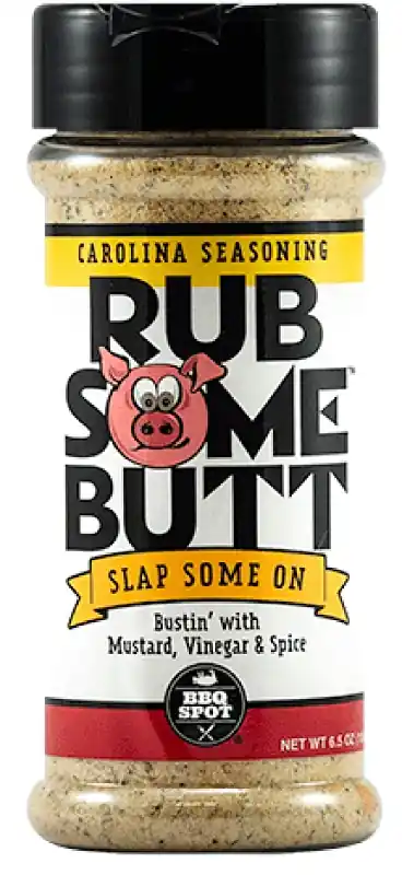Flash Sale BBQ Spot OW85120 Butt Carolina BBQ Rub, Mustard, 6.5 oz