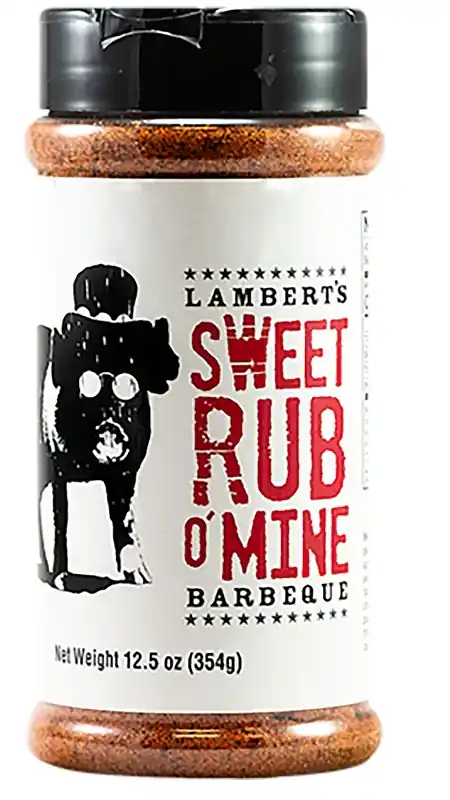 Latest Lambert's Sweet Swine O' Mine SS02005N BBQ Rub, Sweet, 12.5 oz Bottle