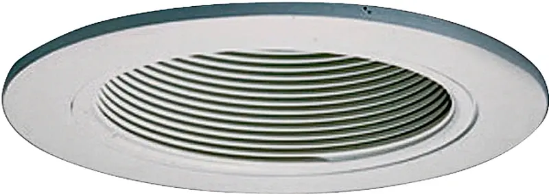 Weekend Sale Halo Coilex 993W Baffle Trim Ring, Aluminum Body, White