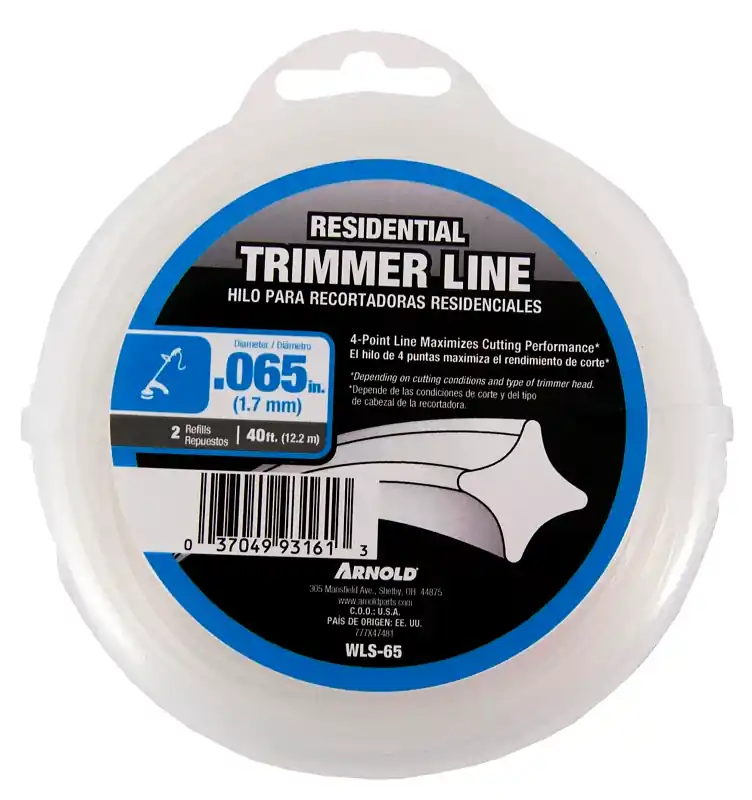 Arnold WLS-65 Trimmer Line, 0.065 in Dia, 40 ft L, Nylon Affordable