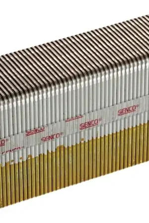 Deal Senco P13BAB Wire Staple, 1 in W Crown, 1 in L Leg, 16, Galvanized Steel