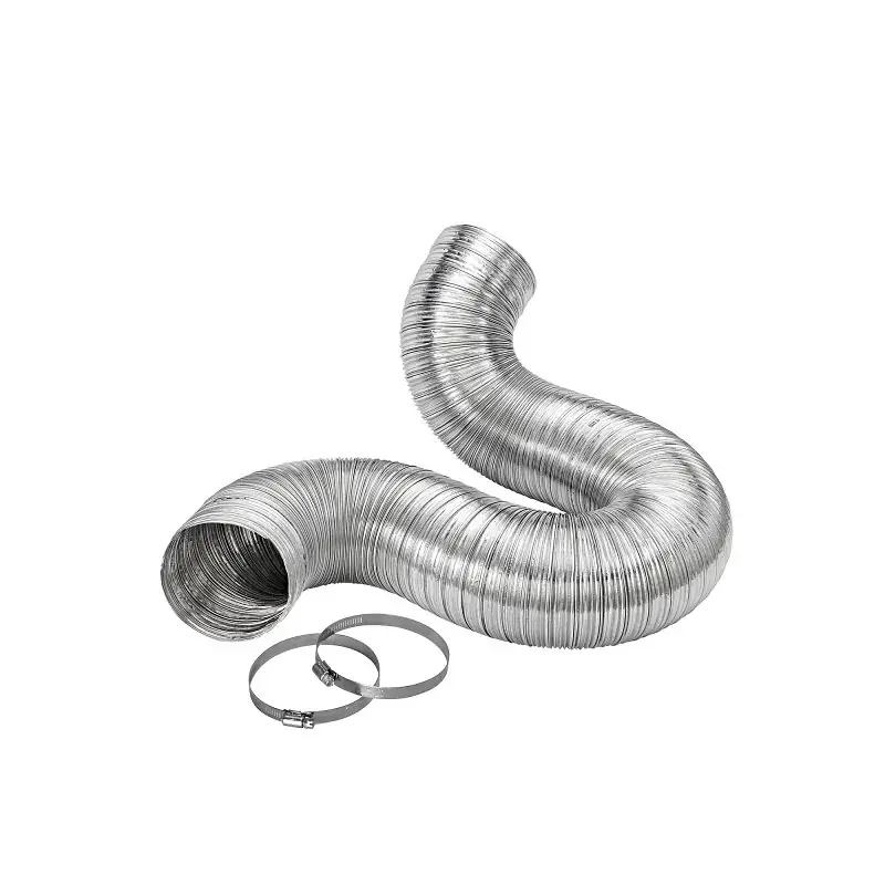 Don't Miss Out Lambro 3120UL Semi-Rigid Transition Duct Kit, 4 in, 8 ft L, Aluminum