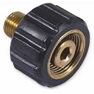 Secure Checkout Mi-T-M AW-0023-0487 Screw Coupler, 1/4 in Connection, MNPT x M22