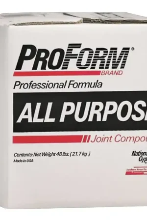 Don't Miss Out Proform 50002489 All-Purpose Joint Compound, Paste, Gray, 48 lb Carton
