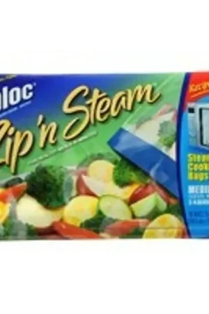 Ziploc Zip'N Steam 95689 Cooking Bag Special Offer