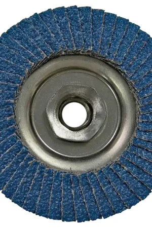 High Quality Vortec Pro 30824 Flap Disc, 4 in Dia, 5/8-11 Arbor, Non-Woven, 80 Grit, Medium, Zirconia Aluminum Abrasive