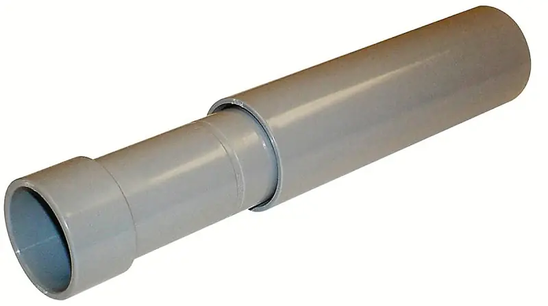 Carlon E945 E945D-CAR Expansion Coupling, 1/2 in Female Socket, 6 in L, PVC, Gray Sale
