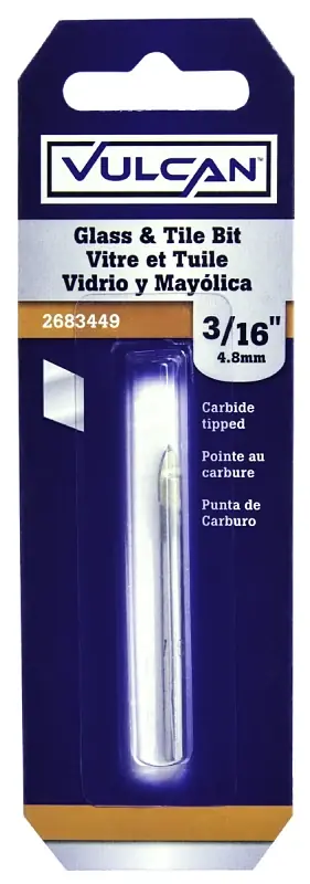 Best Price Vulcan 263281OR Jobber Length Drill Bit, 3/16 in Dia, Flat Shank