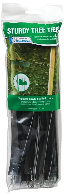 Gardener's Blue Ribbon T019B Sturdy Tree Tie, 10 in L, Rubber Factory Price