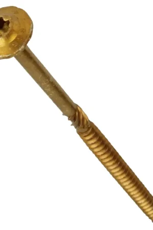 Factory Price GRK Fasteners RSS 10231 Structural Screw, 5/16 in Thread, 5-1/8 in L, Washer Head, Star Drive, Steel, 300 BX