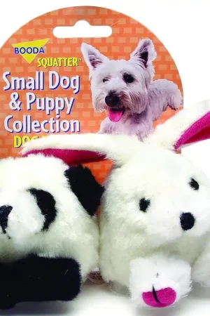 Best Seller Zoobilee 0353596 Dog Toy, Small, Panda, Rabbit, Synthetic Fabric, Multi-Color
