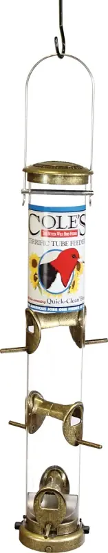 Clearance Cole's TT06 Wild Bird Feeder, 6 Number of Ports/Perches