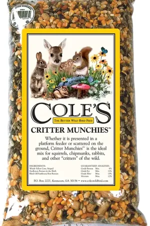 Cole's CM20 Critter Munchies, Seed, 20 lb Bag, Pack of 2 Fast Shipping