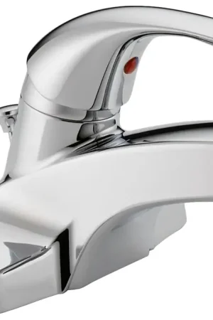 Delta Peerless Tunbridge Series P188620LF Bathroom Faucet, 1.2 gpm, 1-Handle, Brass, Chrome-Plated, Lever Handle Big Sale